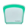 Cuisipro Pack-it Silicone Reusable Storage Bag, Set Of 2, 200ml/6.75 oz In Green