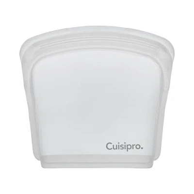 CUISIPRO CUISIPRO PACK-IT SILICONE REUSABLE STORAGE BAG, SET OF 2, 200ML/6.75 OZ