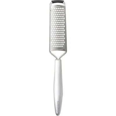 CUISIPRO CUISIPRO PICCOLO 8-INCH FINE ZESTER/GRATER, STAINLESS STEEL