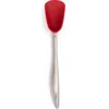 Cuisipro Silicone And Stainless Steel 11.5-inch Spoon, Red In Red