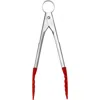Cuisipro Silicone Mini Tongs In Red