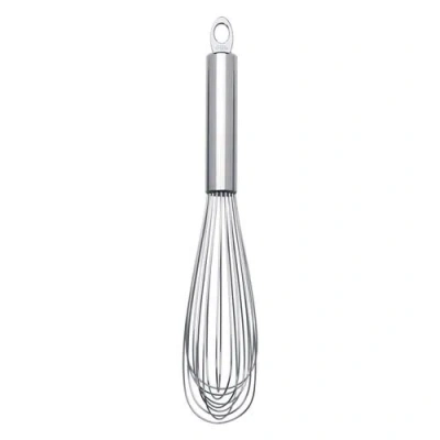 Cuisipro Solid Handle 8 Inch Egg Whisk, Stainless Steel In Silver