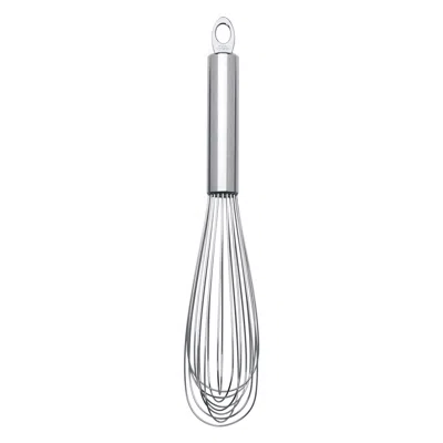 Cuisipro Solid Handle 8 Inch Egg Whisk, Stainless Steel In Silver