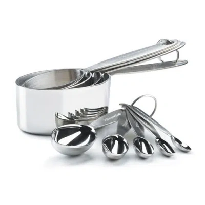 CUISIPRO CUISIPRO STAINLESS STEEL MEASURING CUP & SPOON SET