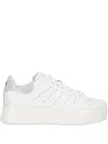 Cult Crystal-embellished Platform Sneakers In White