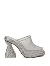 Cult Gaia 102mm Lynx Mules In Grey