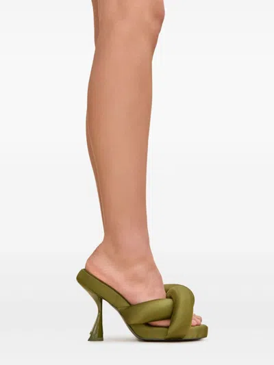 Cult Gaia 102mm Zabelle Mules In Green