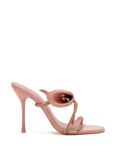 Cult Gaia 110mm Camilla Heeled Sandals In Pink