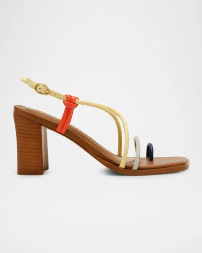 Cult Gaia 80mm Paige Leather Sandals