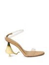 Cult Gaia Calista Sandal In Neutrals