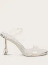 Cult Gaia 90mm Demi Sandals In White