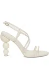 Cult Gaia 95mm Robyn Sphere-heel Crisscross Heeled Sandals