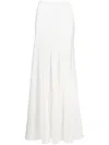 Cult Gaia Pelli A-line Maxi Skirt In 白色