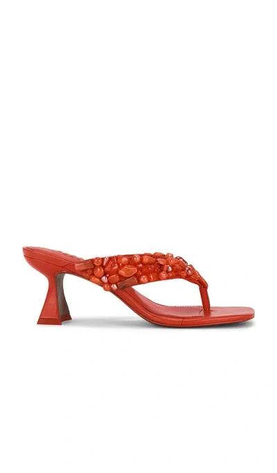 Cult Gaia Abi Sandal In Red