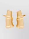 Cult Gaia Abstract Shape Polished Finish Earrings