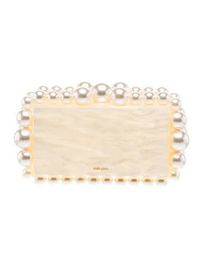 Pre-owned Cult Gaia Acrylic Clutch In Neutrals