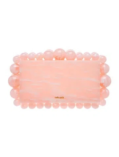 Pre-owned Cult Gaia Acrylic Clutch W/ Tags In Pink