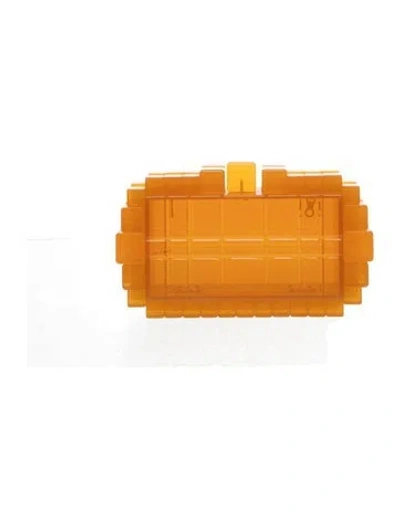 Pre-owned Cult Gaia Acrylic Clutch In Yellow
