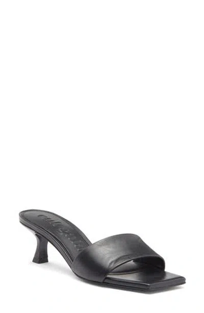 Cult Gaia Ada Slide Sandal In Black