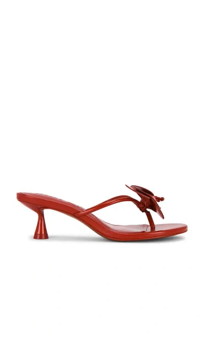 Cult Gaia Addison Sandal In Red