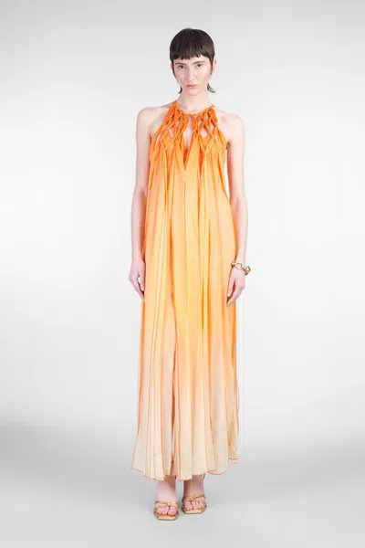 Cult Gaia Aditi Dress Woman In Orange