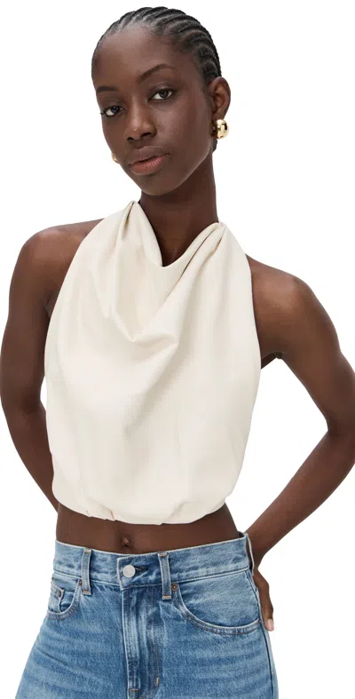 Cult Gaia Adrienne Top Seashell In White