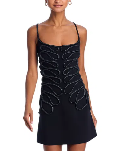 Cult Gaia Aimee Knit Dress In Black