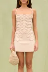 Cult Gaia Aimee Knit Mini Dress In Beach