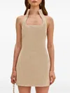 Cult Gaia Akaia Mini Dress In Neutrals