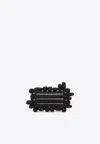 Cult Gaia Akira Beaded Rattan Clutch