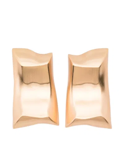 Cult Gaia Clip-on Earrings In Gold