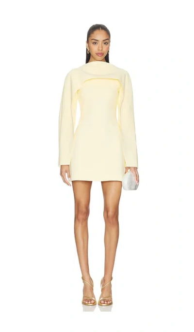 Cult Gaia Almina Dress In Yellow