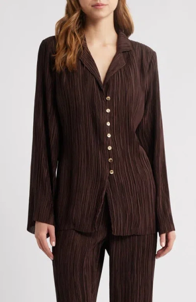 CULT GAIA CULT GAIA ALYONA PLISSÉ SHIRT