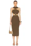 Cult Gaia Ambar Midi Dress In Nymph