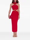 Cult Gaia Ambar Maxi Dress In Red