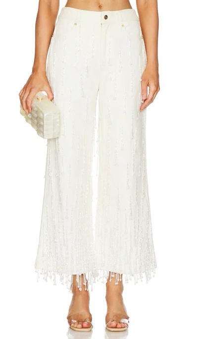 Cult Gaia America Wide Leg In 오프 화이트