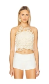 Cult Gaia Amir Knit Top