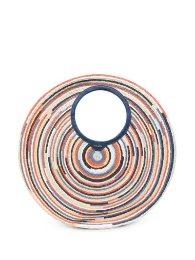 Cult Gaia Amun Striped Tote Bag In Multi
