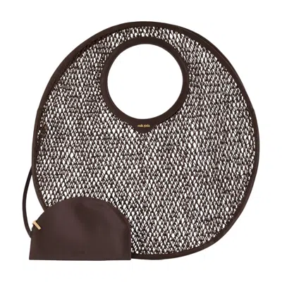 Cult Gaia Amun Tote Bag -  - Leather - Brown
