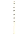 Cult Gaia Andie Imitation Pearl Station Choker Necklace, 17 In White/gold