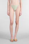 Cult Gaia Anoki Beachwear In Green Polyamide In Green