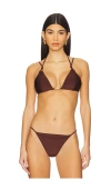 Cult Gaia Anoki Bikini Top In Java