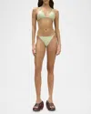 Cult Gaia Anoki Bikini Top In Maia