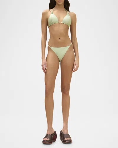 Cult Gaia Anoki Bikini Top In Maia