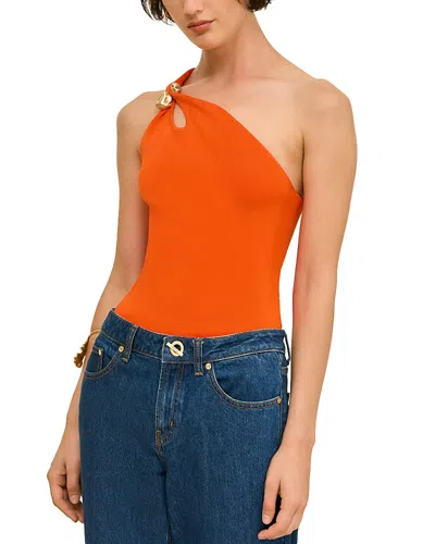 Cult Gaia Anouk Top In Orange
