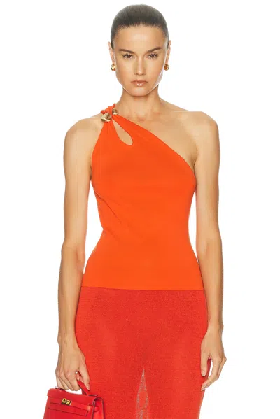Cult Gaia Anouk Top In Orange