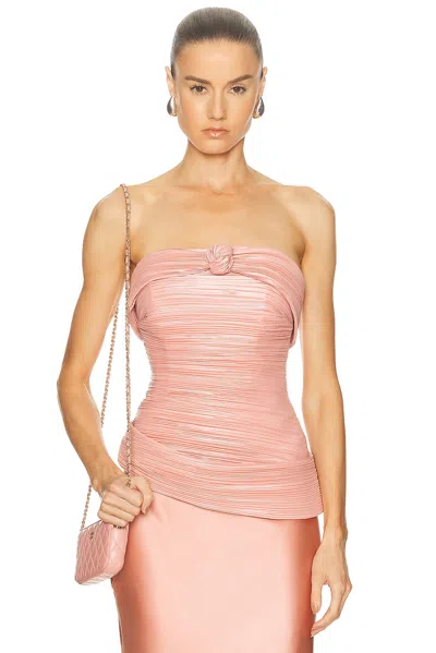 Cult Gaia Ansra Top In Pink