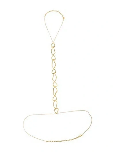 Pre-owned Cult Gaia Anya Body Chain, 16" In Multi