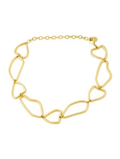 Pre-owned Cult Gaia Anya Collar Necklace, 16" In Multi