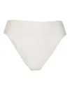Cult Gaia Pisa High-waisted Bikini Bottoms In White